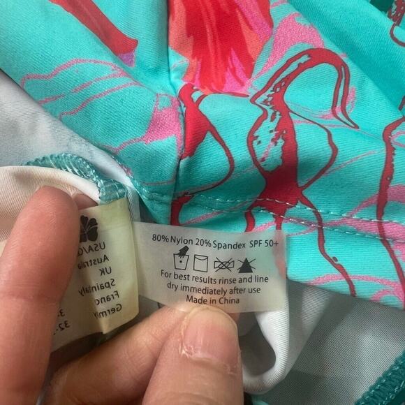 Hapari Tankini Womens 4-6 Small Cypress Rio Push Up Halter Tie Neck SPF 50 Swim - Picture 9 of 11